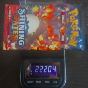 1 HEAVY Pokemon Shining Fates Booster Pack w/ Charizard Pack Art